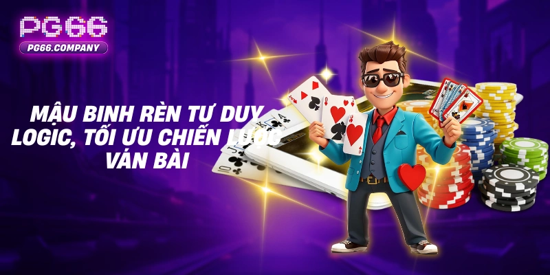 GAME BÀI 3 Mậu Binh rèn tư duy logic, tối ưu chiến lược ván bài